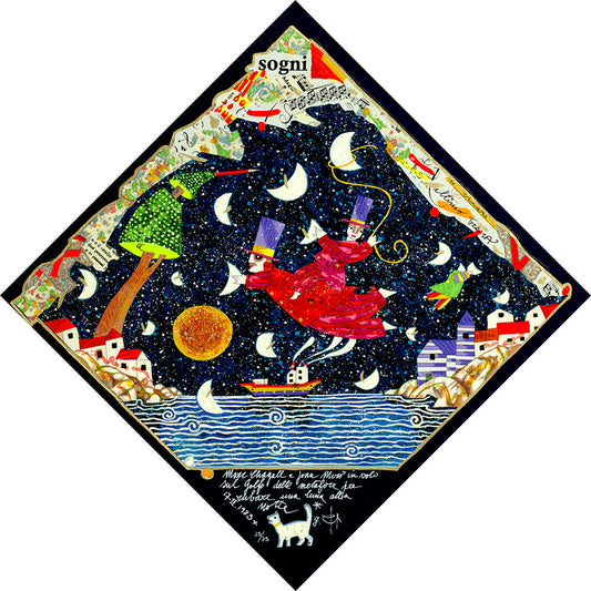 Marc Chagall e Joan Mirò in volo